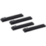 Rothco MOLLE Replacement Straps - 4 Pack, Black, 1609-Black