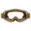Rothco OTG Ballistic Goggles, Coyote Brown / Clear, 1732-CoyoteBrownClear