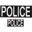 Rothco Police Patch Set of Two w/ Hook Back, 1910