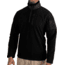 Rothco Quarter Zip Fleece Pullover - Mens, Black, Small, 97340-Black-S