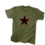 Rothco Red China Star T-Shirt, Small, 60303-S
