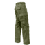Rothco Relaxed Fit Zipper Fly BDU Pants, Olive Drab, XL, 2926-OliveDrab-XL