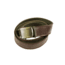 Rothco Reversible Vintage Leather/Poly Web Belt, Brown Leather / OD Poly, 4307-BrownLeatherODPoly
