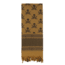 Rothco Skulls Shemagh Tactical Desert Scarf, Coyote Brown, 8539-CoyoteBrown