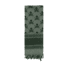 Rothco Skulls Shemagh Tactical Desert Scarf, Foliage Green, 8539-FoliageGreen