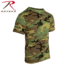 Rothco Camo V-Neck T-Shirt - Men's, Small, 3788-S