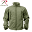 Rothco Special Ops Soft Shell Jacket - Men's, S, Camo, 12055-MidnightWoodlandCamo-S