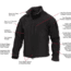 Rothco Stealth Ops Soft Shell Tactical Jacket, Extra Large, 3577-XL