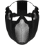 Rothco Steel Half Face Mask With Ear Guard - Black, 10857