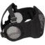 Rothco Steel Half Face Mask With Ear Guard - Black, 10857