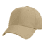 Rothco Supreme Solid Color Low Profile Cap, Khaki, 8977-Khaki