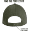 Rothco Supreme Solid Color Low Profile Cap - Mens, One Size, Ranger Green, 10514-RangerGreen-OneSize