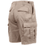 Rothco BDU Shorts, Khaki, Extra Large, 65203-Khaki-XL