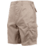 Rothco BDU Shorts, Khaki, Extra Large, 65203-Khaki-XL