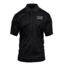 Rothco Thin Blue Line Moisture Wicking Polo, Small, 2812-S