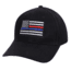 Rothco Thin Blue Line &amp; Red Line Low Profile Flag Cap, 8754