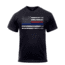 Rothco Thin Blue Line &amp; Thin Red Line T-shirt, Small, 61660-S