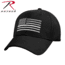 Rothco Thin White Line Flag Low Pro Cap, 7773