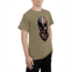 Rothco US Flag Bearded Skull T-Shirt, Coyote Brown, Small, 10822-CoyoteBrown-S