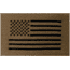 Rothco US Flag Embroidered Fine Knit Watch Cap - Mens, Coyote Brown, One Size, 57866-CoyoteBrown