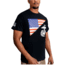 Rothco US Flag / USMC Eagle, Globe, &amp; Anchor T Shirt, Black, Extra Large, 54285-Black-XL
