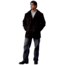 Rothco US Navy Type Pea Coat, Black, M, 7070-Black-M