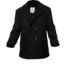 Rothco US Navy Type Pea Coat, Black, M, 7070-Black-M