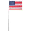 Rothco US Stick Flag, 15223-OnePiece