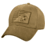Rothco USMC Globe and Anchor Low Profile Cap, Coyote Brown, 7185