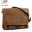 Rothco Vintage Canvas Paratrooper Bag, Brown, 9728-Brown