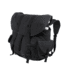 Rothco Vintage Weekender Canvas Backpack, Black, 9658-Black