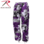 Rothco Paratrooper Colored Camo Fatigues - Women's, Ultra Violet Camo, Small, 3783-UltraVioletCamo-S