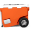 RovR Products RollR 60 Cooler w/ Wagon Bin, Desert, 852490007706