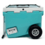 RovR Products RollR 60 Cooler w/ Wagon Bin, Glacier, 60 Quart, 60GROLLRWB