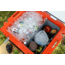 RovR Products RollR 80 Cooler w/ Wagon Bin, Desert, 852490007768