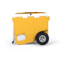RovR Products RollR 80 Cooler w/ Wagon Bin, Magic Hour, 854404008434
