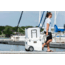 RovR Products RollR 80 Cooler w/ Wagon Bin, Powder, 852490007782