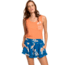 Roxy Boho Dreams Viscose Shorts - Womens, Mykonos Blue Eglantine, Large, ERJNS03219-BZF7-L