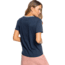 Roxy Broken Lines T-Shirt - Womens, Mood Indigo, Small, ERJZT04697-BSP0-S