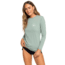 Roxy Enjoy Waves Long Sleeve Lycra Rashguard - Womens, Lily Pad, Large, ERJWR03255-GJN0-L