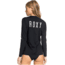 Roxy Enjoy Waves Long Sleeve UPF 50 Rashguard - Womens, Anthracite, Medium, ERJWR03368-KVJ0-M