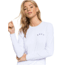 Roxy Enjoy Waves Long Sleeve UPF 50 Rashguard - Womens, Bright White, Medium, ERJWR03368-WBB0-M