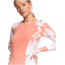 Roxy Fashion Long Sleeve UPF 50 Rashguard - Womens, Terra Cotta Flying Flowers, Small, ERJWR03371-MJN2-S