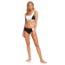 Roxy Fitness Shorty Bikini Bottoms - Women's, Anthracite, Small, ERJX403913-KVJ0-S