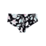 Roxy Fitness Shorty Bikini Bottoms - Womens, True Black Story Of, Medium, ERJX403915-XKKW-M