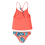 Roxy Floral Time Tankini Set Swimwear - Girls, Dubarry S Leafy, 10, ERGX203246-MKJ8-10