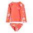 Roxy Fruity Shake Long Sleeve Lycra Swimwear - Girls, Dubarry S Thats 70, 3, ERLWR03123-MKJ6-3