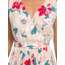 Roxy In The Mood For Dance Wrap-Front Midi Dress - Womens, Ivory Cream New Flowers, Small, ERJWD03336-TFM6-S