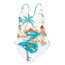 Roxy Love Waimea One-Piece Swimsuit - Girl's, Bright White Honolul, 8, ERGX103072-WBB5-8