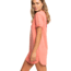 Roxy Pacific Groove Short Sleeve T-Shirt Dress - Womens, Lantana, Small, ERJKD03256-MJM0-S